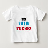 Meine Lolo Rocks T - Shirt und Geschenke (Vorderseite)