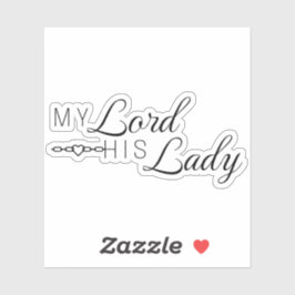 Meine Lord Seiner Lady - Serie "The Lords" Aufkleber