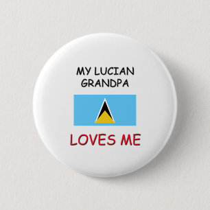 Meine Lucian Großvater-Lieben ich Button
