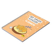 Meine luzide Dreams Doodles Schlafkatze Notizblock (Linke Seite)