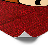 Meine mächtigste Supermacht ist es, Menschen zum W Poster (Ecke)