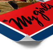 Meine Mädchen sind ein Wow Poster (Ecke)