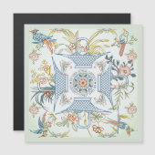 Meine Mah Jongg Garden Magnetkarte (Vorne/Hinten)