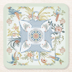 Meine Mah Jongg Garden Untersetzer