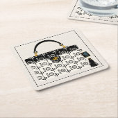 Meine Mah Jongg Purse Untersetzer (angewinkelt)