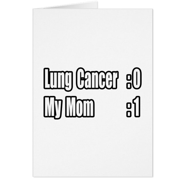 Meine Mama Beat Lung Cancer (Scoreboard) (Vorne)