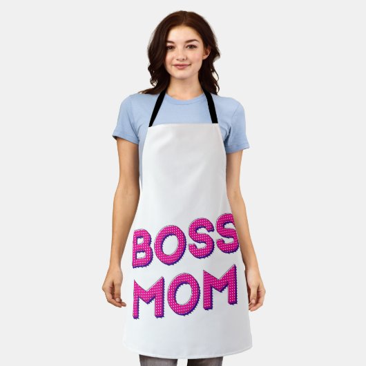 Meine MAMA BOSS immer Schürze (Getragen)