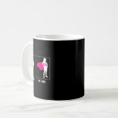 Meine Mama Brustkrebs Überlebende Superhero Mütter Kaffeetasse (Vorderseite Links)