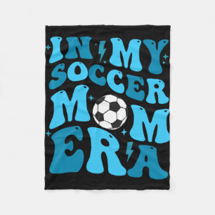 Meine Mama Era Retro Soccer Mama Leben Mütter Da Fleecedecke