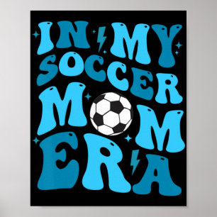Meine Mama Era Retro Soccer Mama Leben Mütter Da Poster