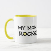 Meine Mama-Felsen! Tasse (Links)