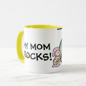 Meine Mama-Felsen! Tasse (Vorderseite Links)