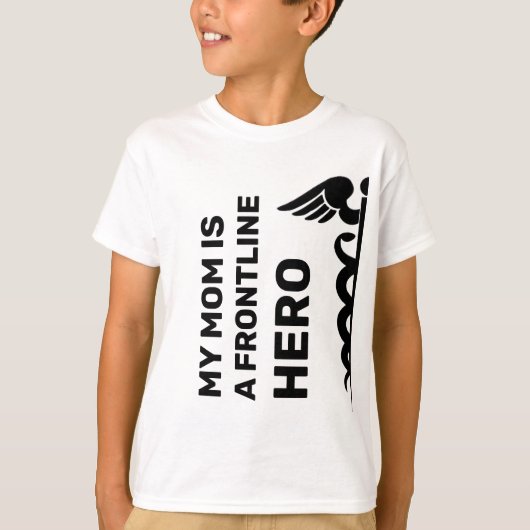 Meine Mama Frontline Hero Coronavirus Covid19 T-Shirt (Vorderseite)