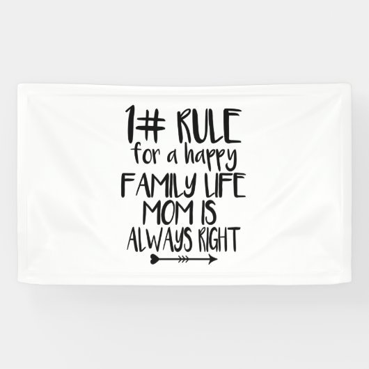 Meine Mama hat immer recht Banner (Horizontal)