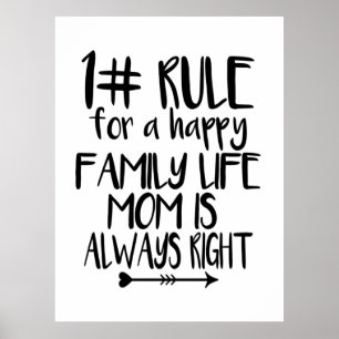 Meine Mama hat immer recht Poster