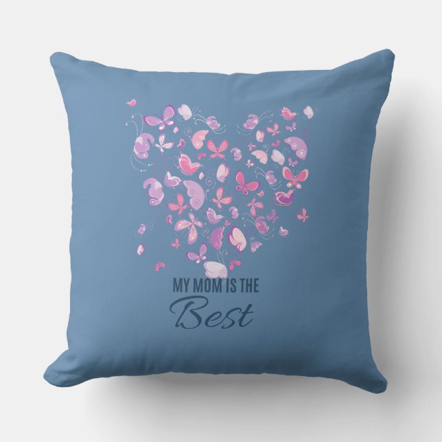 Meine Mama ist das beste Geschenk für die Mama Kissen (Vorderseite)