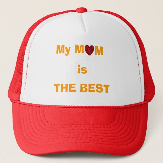 "Meine Mama ist DIE BESTE" Kappe (Vorderseite)