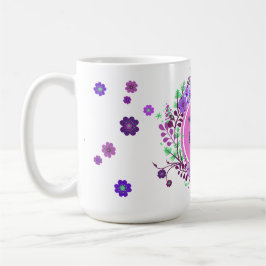 Meine Mama ist die beste Mama für Lavendel-Blume Kaffeetasse
