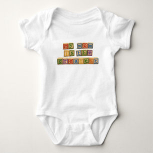 „Meine Mama ist die Größte“-Babybody Baby Strampler
