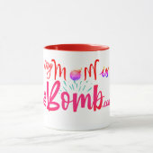 Meine Mama ist die Tasse des Bomb-Kaffees (Zentrum)