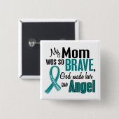 Meine Mama ist ein Eierstockkrebs des Engels-1 Button (Vorne & Hinten)