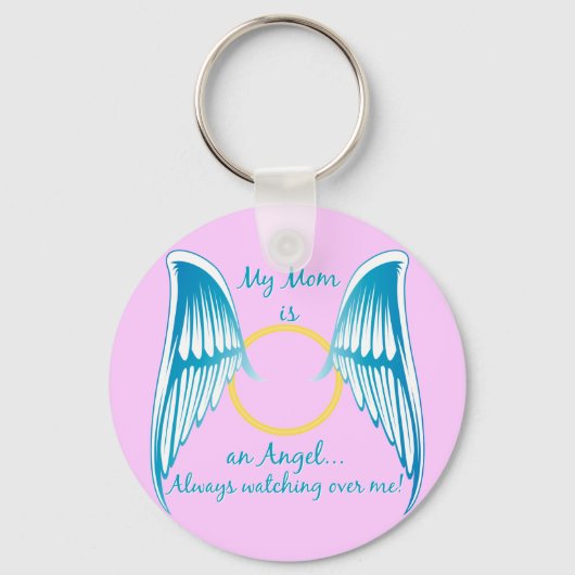 Meine Mama ist ein Engel Schlüsselanhänger (Vorderseite)