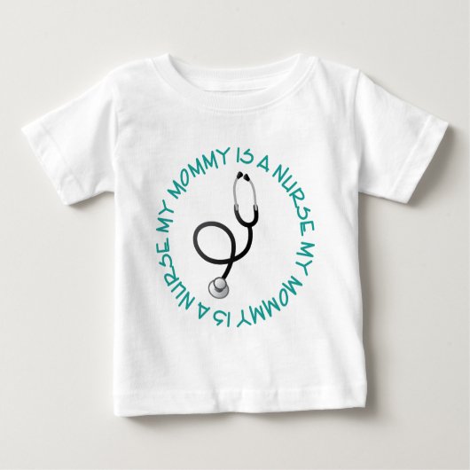 Meine Mama ist ein Geschenkelier-T-Shirt Baby T-shirt (Vorderseite)