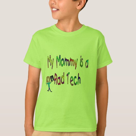 Meine Mama ist ein krasser Tech (KinderShirts) T-Shirt (Vorderseite)