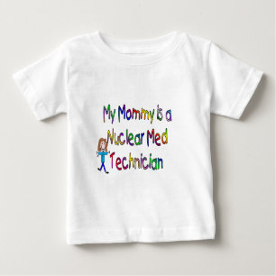 Meine Mama ist ein nuklearer MED-Techniker Baby T-shirt