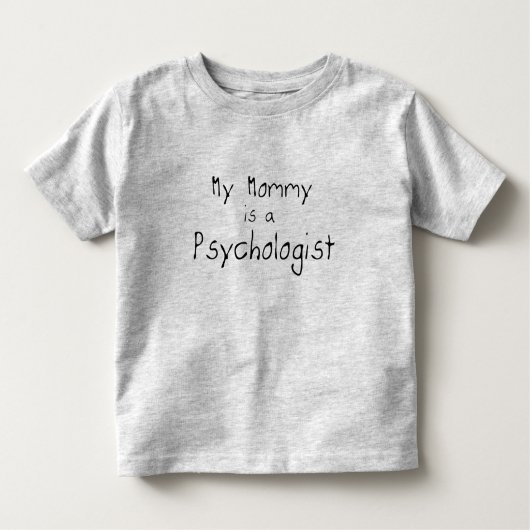 Meine Mama ist ein Psychologe Kleinkind T-shirt (Vorderseite)