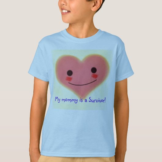 Meine Mama ist ein Überlebender! T-Shirt (Vorderseite)