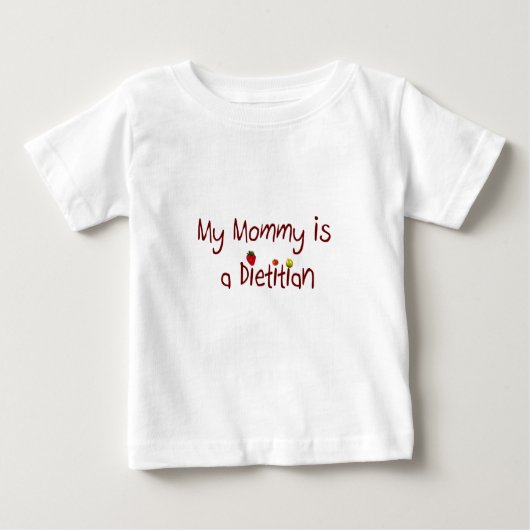 Meine Mama ist eine Haupt-Säugling-Langschläfer-Ba Baby T-shirt (Vorderseite)