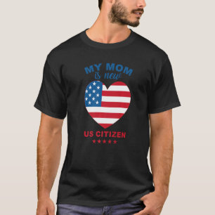 Meine Mama ist eine neue amerikanische Flagge im Z T-Shirt