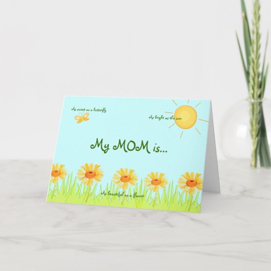 Meine Mama ist Karte (Vorderseite)