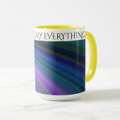 "MEINE MAMA IST MEIN ALLES" KAFFEE ODER TEE-TASSE. TASSE (VorderseiteRechts)