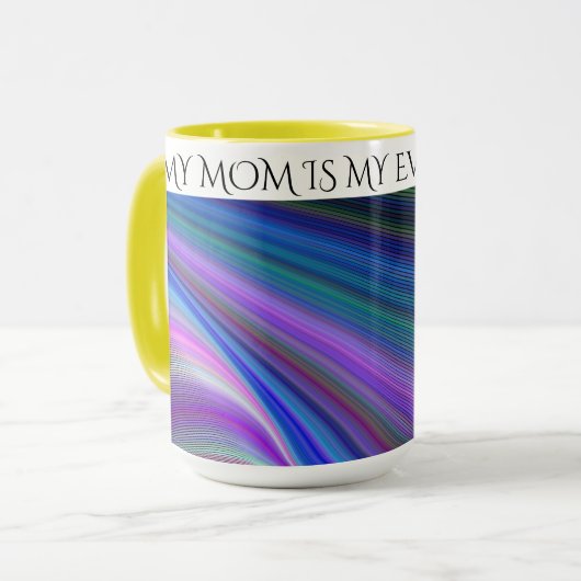 "MEINE MAMA IST MEIN ALLES" KAFFEE ODER TEE-TASSE. TASSE (Vorderseite Links)
