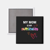 Meine Mama ist mein Superheld Magnet (Vorderseite/Rückseite)