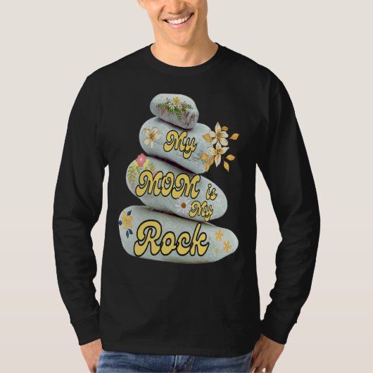 Meine Mama ist meine Rock Liebe Admiration Mutter T-Shirt (Vorderseite)