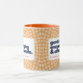 Meine Mama ist unbezahlbar, ermutigend und Zuneigu Tasse (Zentrum)