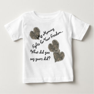 Meine Mama kämpft für deine Freiheit Baby T-shirt