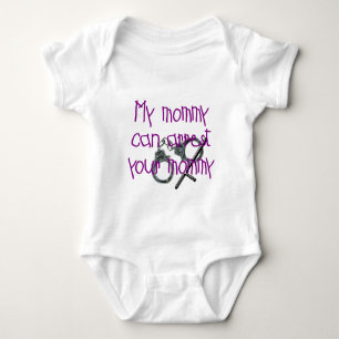 Meine Mama kann Ihre Mama festnehmen Baby Strampler