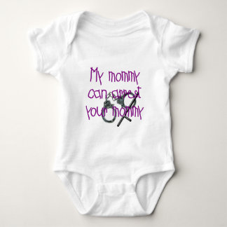 Meine Mama kann Ihre Mama festnehmen Baby Strampler