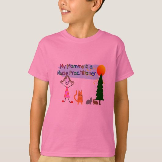 Meine Mama "Krankenschwester-Praktiker" scherzt T T-Shirt (Vorderseite)