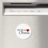 Meine Mama-Lieben Obama Magnet (In Situ (Geschirrspüler))