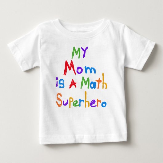 Meine Mama-Mathesuperhero-T - Shirts und Geschenke (Vorderseite)