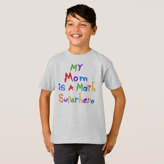 Meine Mama-Mathesuperhero-T - Shirts und Geschenke (Vorne ganz)