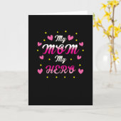 Meine Mama, mein Held Karte (Gelbe Blume)