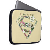 Meine Mama Mein Held Laptopschutzhülle (Vorne Rechts)