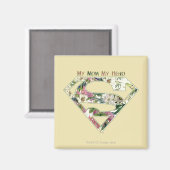 Meine Mama Mein Held Magnet (Vorderseite/Rückseite)