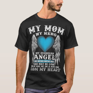 Meine Mama, mein Held, mein Wächter Angel Mutterta T-Shirt